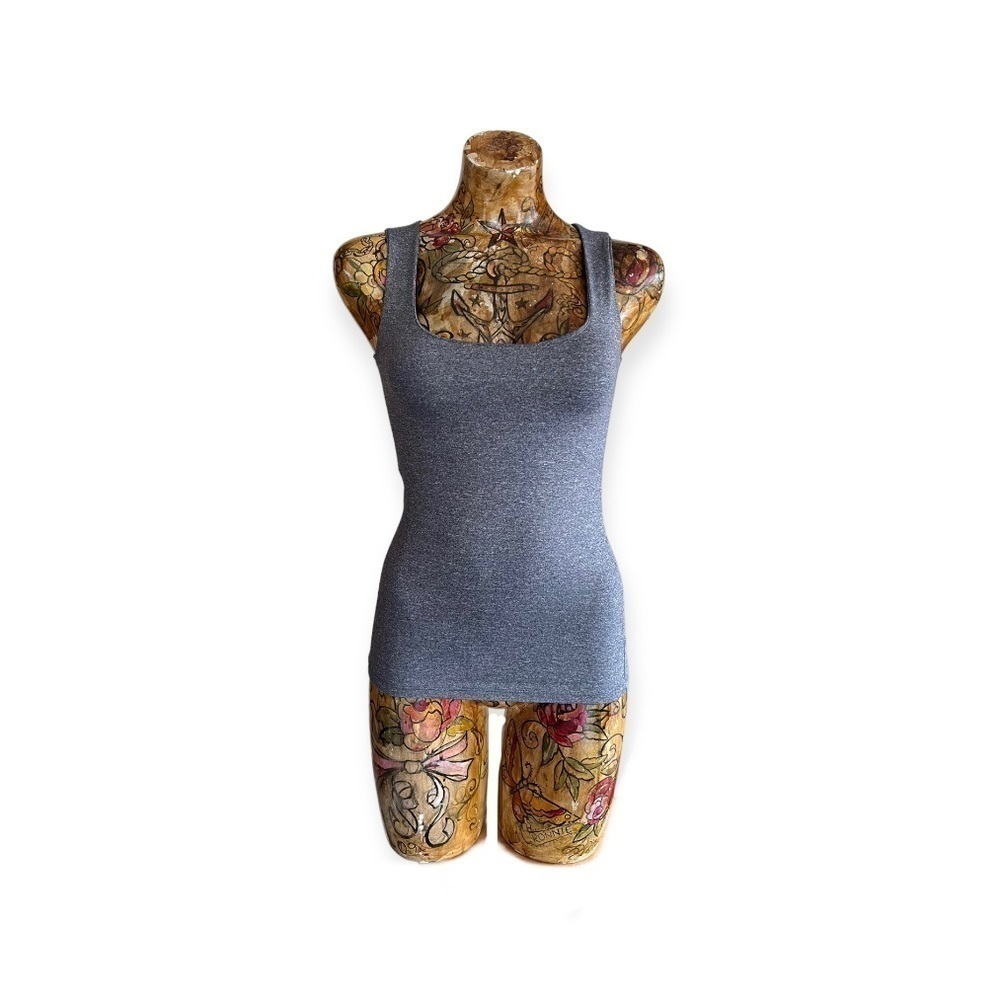 Zara gray tank top sleeveless Small athletic
